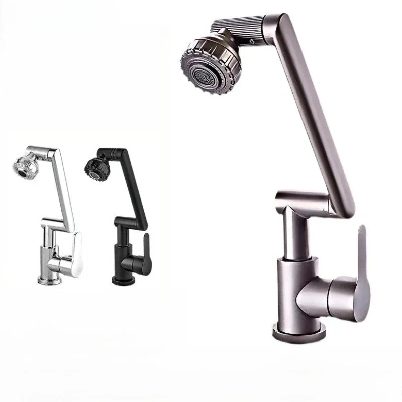 الحمام حوض غسيل صنبور مع الاستشعار العالمي بالوعة المطبخ الساخن والبارد المنزلية وضع مزدوج الدورية بيديت الذراع الروبوتية