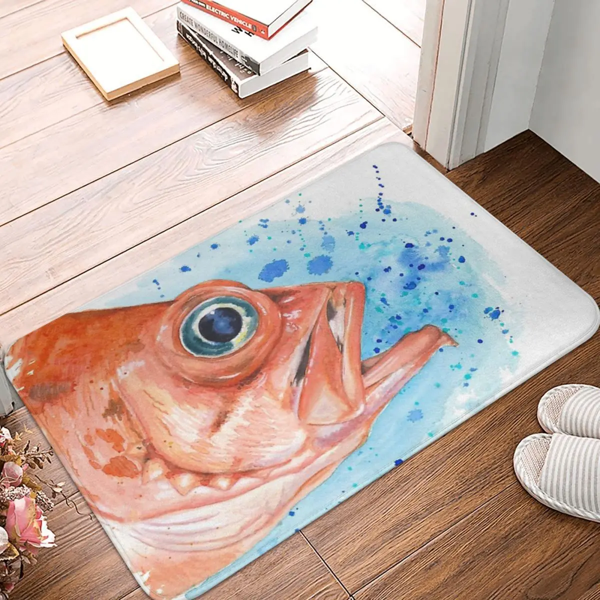 

Seaworld Anti-Slip Doormat Bath Mat Deepwater Redfish Floor Carpet Welcome Rug Home Decor