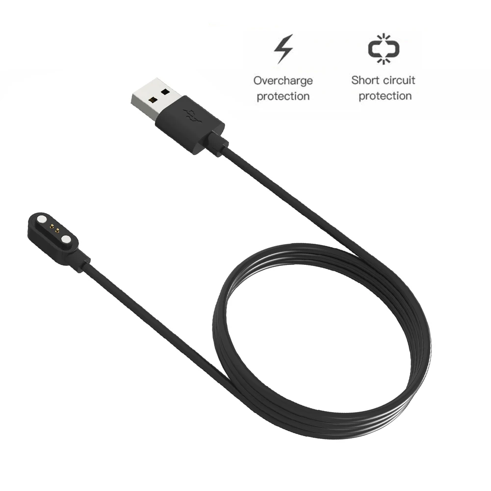 Smart Watch Charger Cord USB Magnetic Charging Cable Replacement Fast Charging Cable Accessories for Mibro Watch Lite 2/T1/ C2