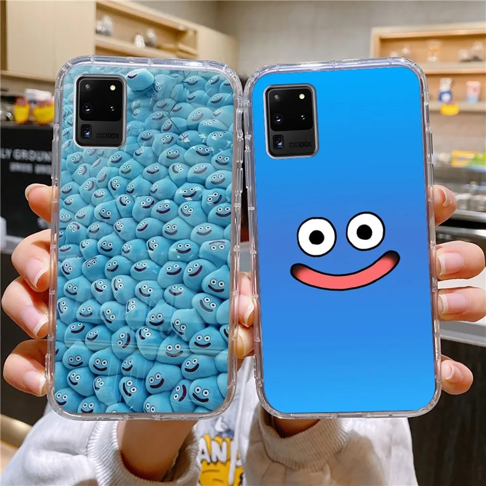 Dragon Quest Slime Phone Case For Samsung Galaxy A52 A12 A51 S21 Edge S22ULTRA S23 S20LITE Plus ultra Transparent Cover