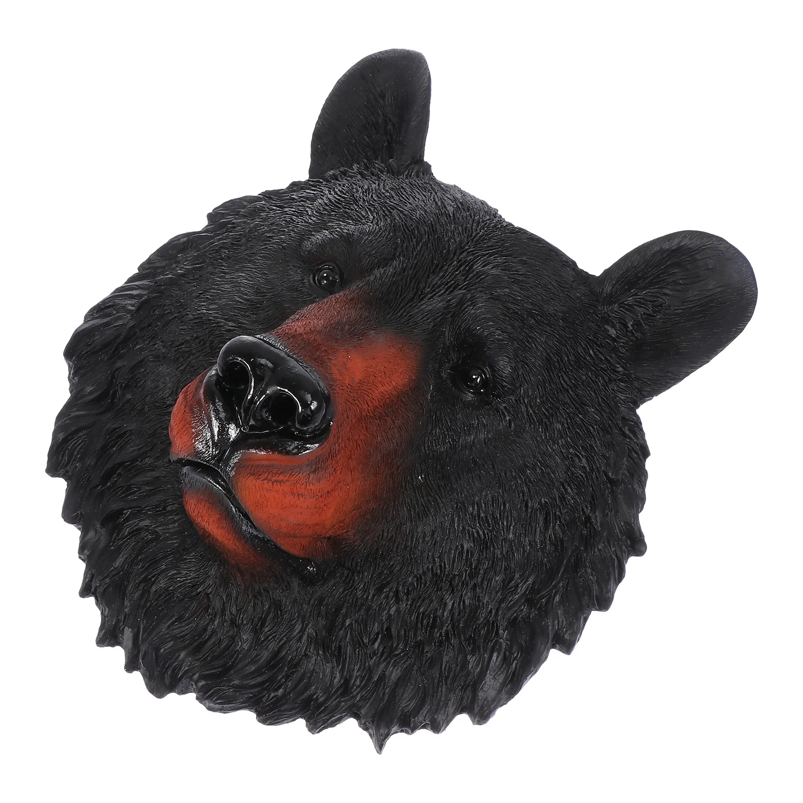 

1Pcs Bear Head Wall Hanging Decoration High Hardness Resin Animal Head Pendant Creative Home Wall Ornament Animal Pendant