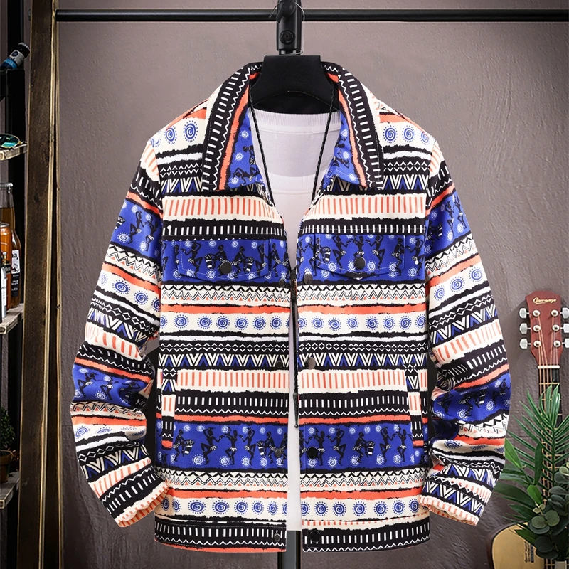 

Hot Sale 2025 autumn new Men's long sleeve shirts high quality jackets mens casual shirts man Printing coat men,full size M-4XL