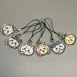 10pcs Kawali Chiikawas Cartoon Phone Chain Keychain Pendant Accessories Iphone Decoration Couple Cute Girl Gift For Girlfriend