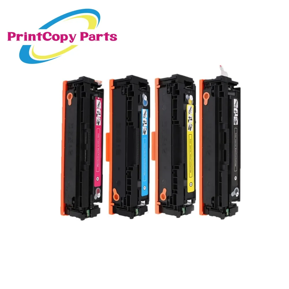 1PC CMYK Compatible CF540A CF541A CF542A CF543A 203A Toner Cartridge with Chip for HP LaserJet Pro M254nw M254dw M254dn M281fdw