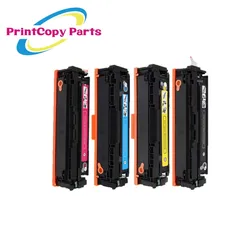 1PC CMYK Compatible CF540A CF541A CF542A CF543A 203A Toner Cartridge with Chip for HP LaserJet Pro M254nw M254dw M254dn M281fdw