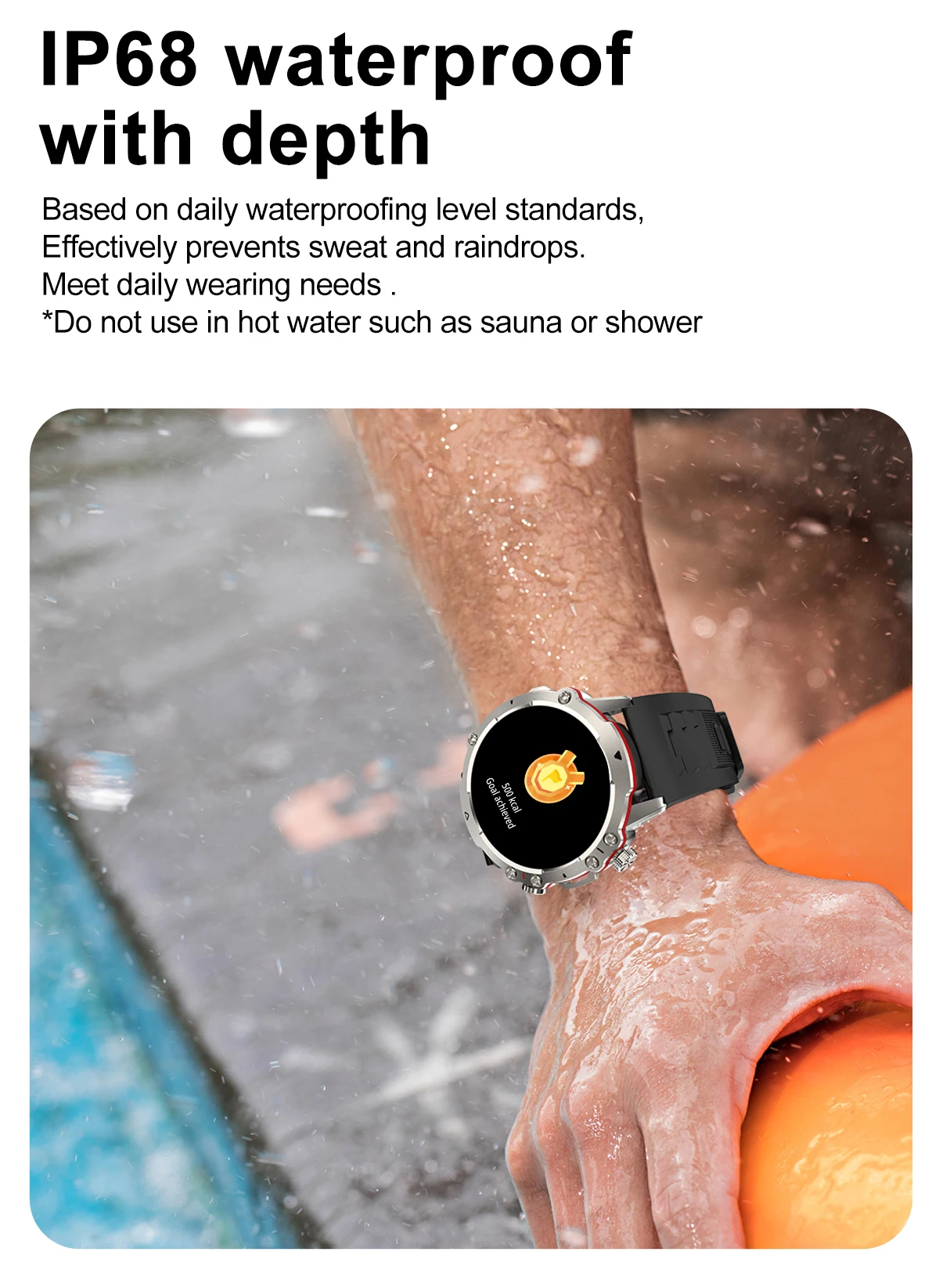 Vwar-reloj inteligente Falcon Ultra, accesorio de pulsera resistente al agua con Pantalla AMOLED de 1,43 pulgadas, más de 100 modos deportivos, 2023