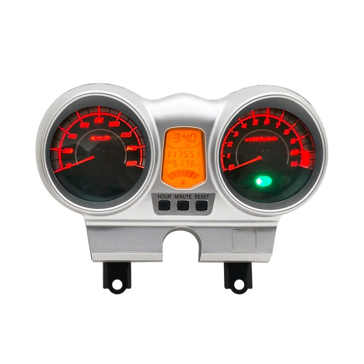 Motorcycles Speedometer Gauge Tachometer Odometer LCD Display Speed Meter for Honda CBX250 CBF250