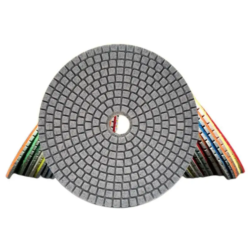 

125mm Wet Diamond Polishing Pad 5 Inch Flexible Grinding Disc For Granite Marble Stone Concrete Floor Sanding Disc Polish Tools