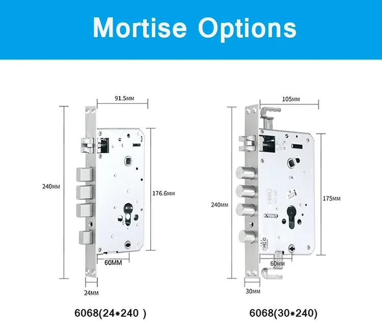 005Cerradura Inteligente Con WiFi Tuya App Electronic Fechadura Digital Biometric Fingerprint Door Handle Keyless TTlock Smart L