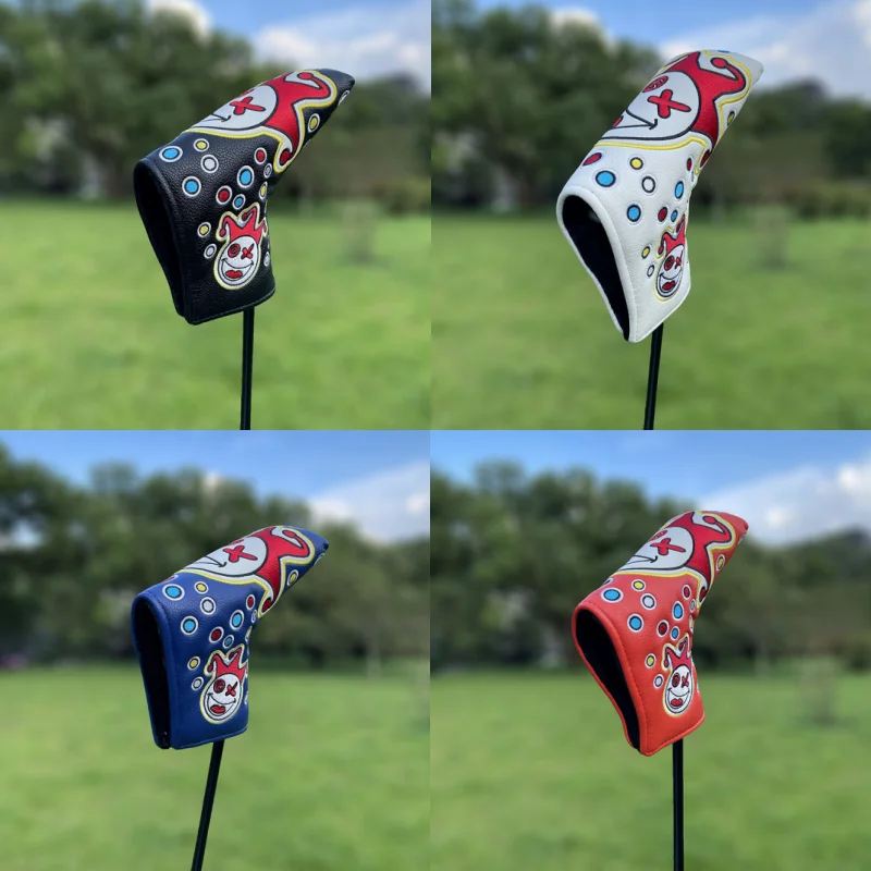 

Golf Putter Cover Magnetic Closure PU Leather Golf Putter Headcover Golf Accessories Golf Club Head Cover Rapid delivery