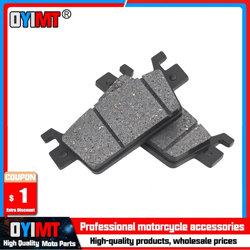 Pastillas de freno traseras para motocicleta, para KYMCO AK 300 I 2019-2020 AK550 2017-2021 AK300I AK 550 AK300 I AK 300 FA719