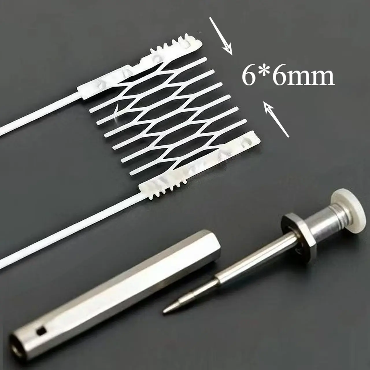 100-10pcs 3D DIY Hand Tool 2Leg Single Mesh 0.8/1.0/1.2ohm Heated Block General Universal Mesh Accessories