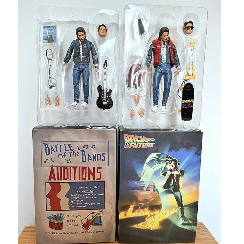 NECA バック・トゥ・ザ・フューチャー2 マーティ 新しいバック・トゥ・ザ・フューチャー パート II NECA 1985 ギター