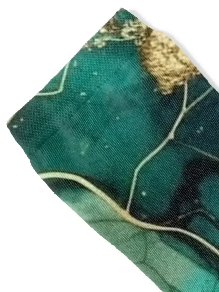 فن السوائل التجريدي # 2 جوارب هيب هوب رائعة للرجال جوارب نسائية