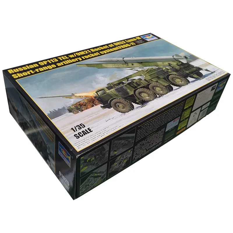 

Комплект масштабной модели Trumpeter 01025, тактическая ракета и несущая русская лягушка 7, 1/35