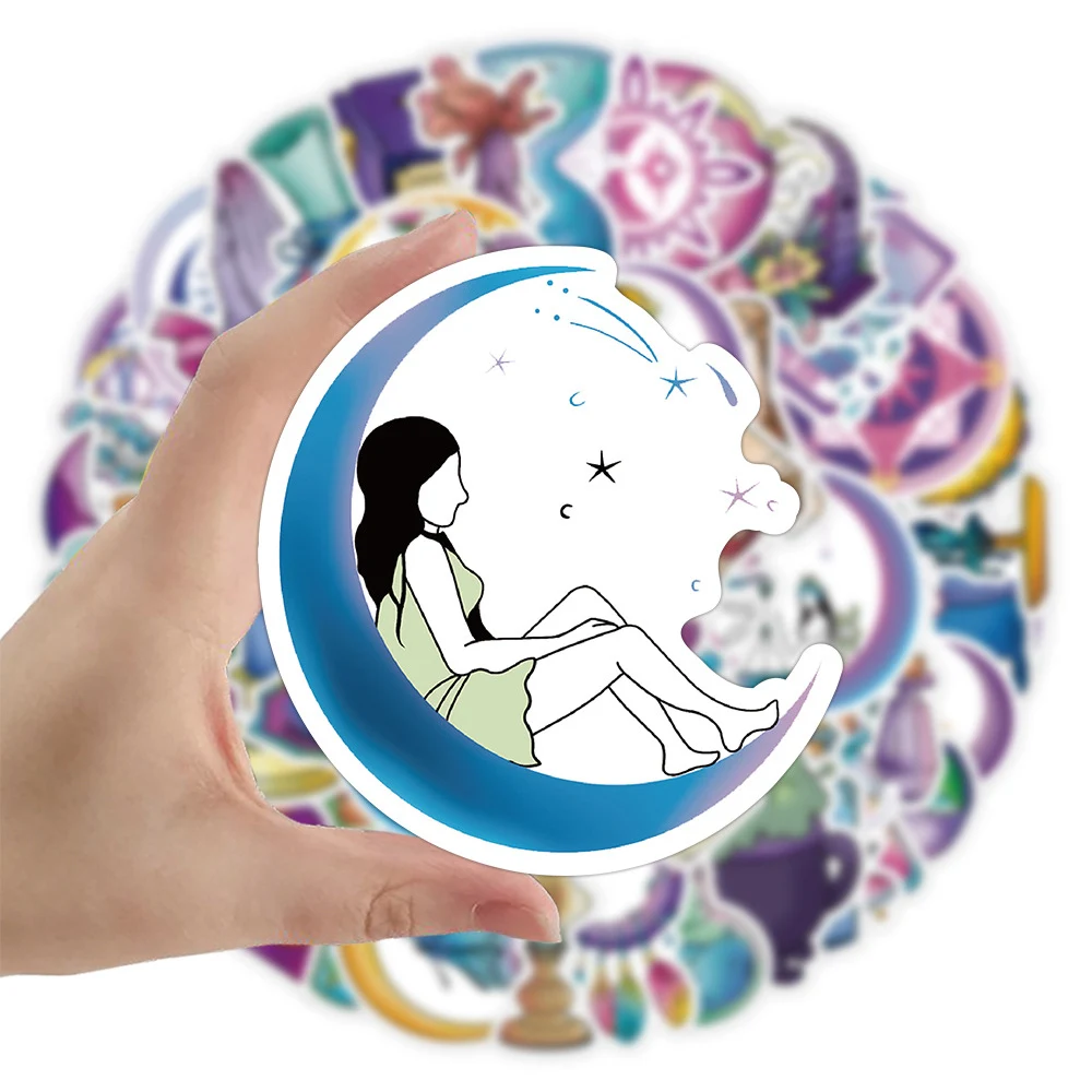

10/30/50pcs Cartoon Magic Potions Girls Stickers for Suitcase Notebook Guitar Skateboard Toy Decals Graffiti Sticker Decoration
