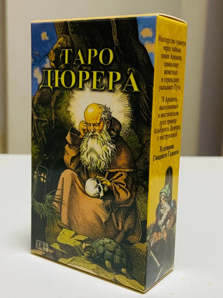 TARO DÜRER 78 cartes de divination Oracle version russe Jeux de société pour divertissement familial et de fête