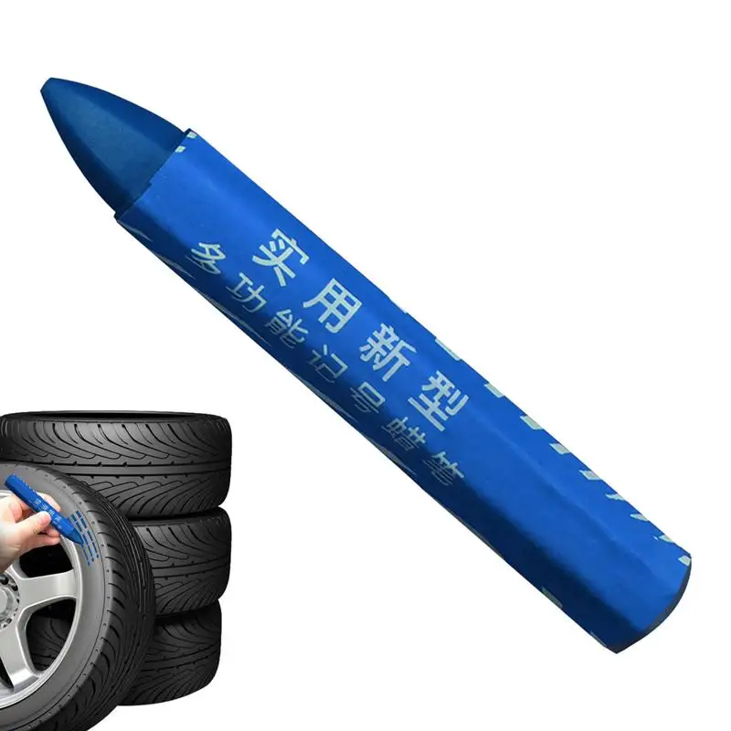 Tire Crayon Marker Waterproof Universal Marking Crayons Portable Marking Crayons For Motorcycle Electric Vehicle Fade Resistant