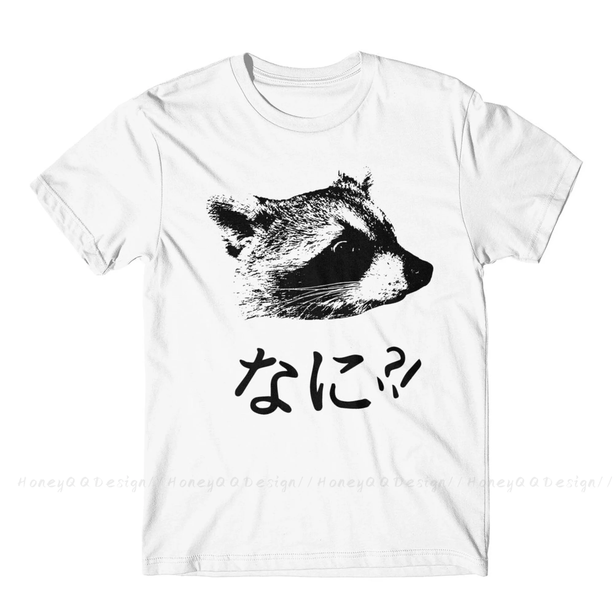 Top Quality Clothing Raccoon T-Shirt For Men Unisex Mai_NANI Shirt Fashion Short Sleeve Oversize