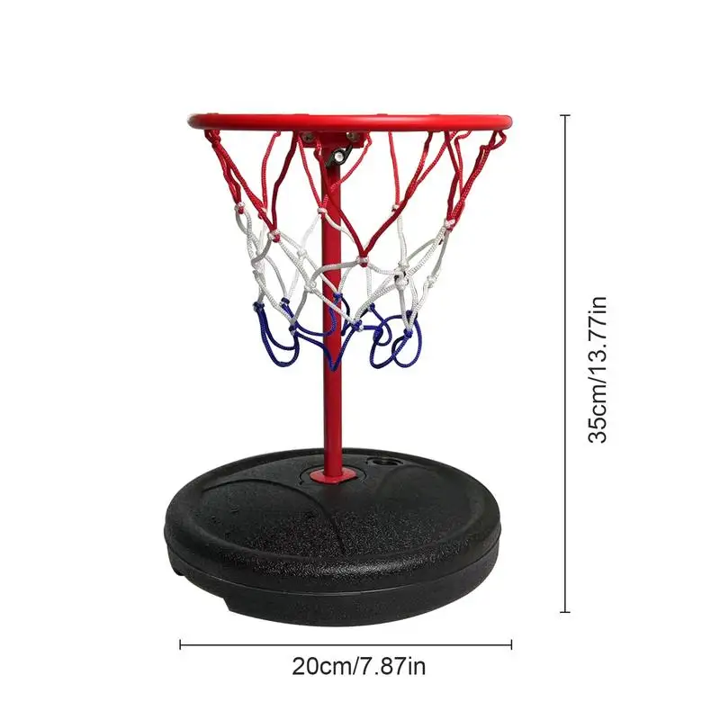 Floating Basketball Hoop Pool Games Portable Pool Party Supplies Basketball Hoop With Base Swimming Pool Accessories Pool Toys