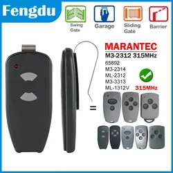 universal garage door control gate remote control 315mhz MARANTEC 315MHz M3-2312 M3-2314 duplicator