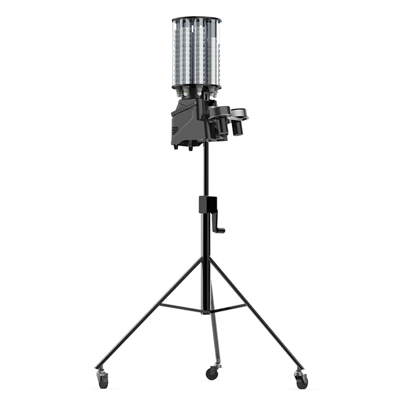 STLF Top Quality 180+Balls PUSUN PB 6001 PRO Badminton Serving Machine Badminton Feeding Machine Training with APP Control