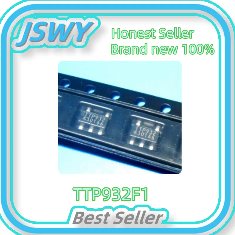 (10/100 pieces) New 100% TTP932F1 SOT89-5 TTP932 Touch Dimming Constant Current Drive TTP932F Electronics In Stock Integrity