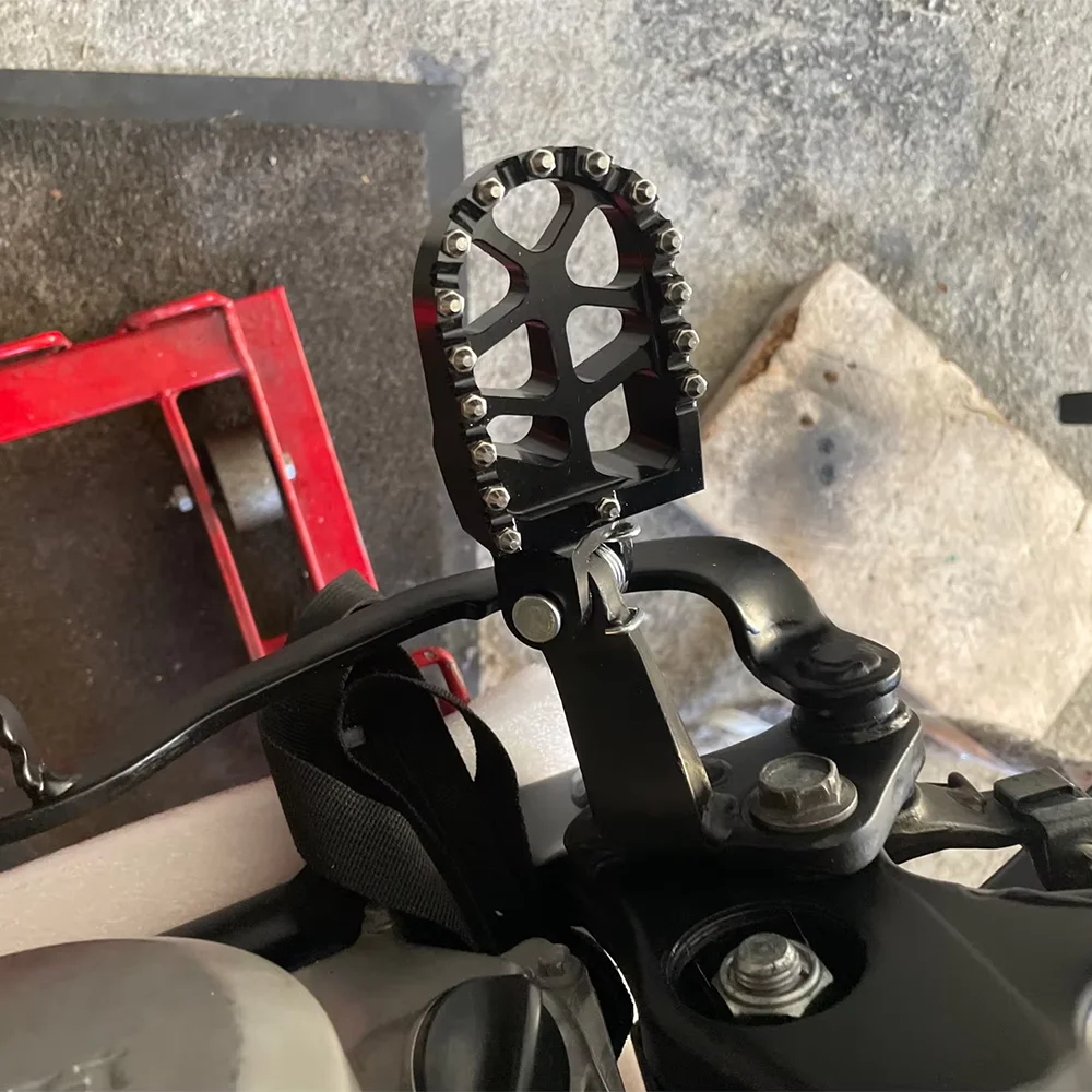 Für HONDA CRF230L CRF 230 L CR80R CR80RB CR85R CR85RB CR 80R 85R 85RB Motorradzubehör Fußrasten Fußpedale – Detail 6