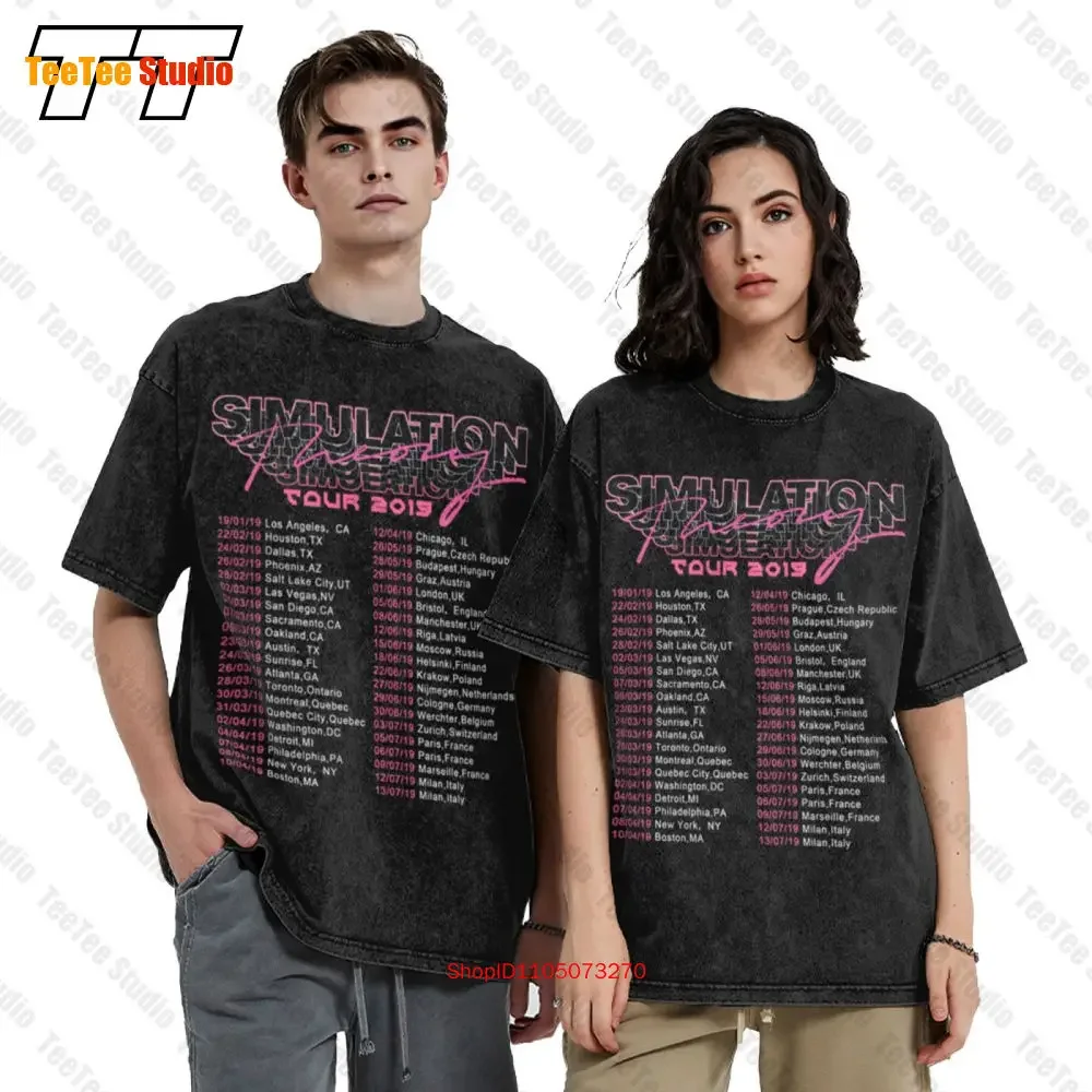 Muse Simulation Theory Tour 2019 Vintage Men'S Clothes T Shirt For Men T-Shirt D3AX