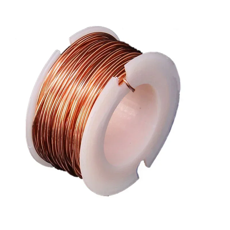 Copper Wire Magnet Wire Enameled Copper Winding Wire Coil Copper 100g 0.10mm 0.25mm 0.51mm 1.0mm 1.5mm