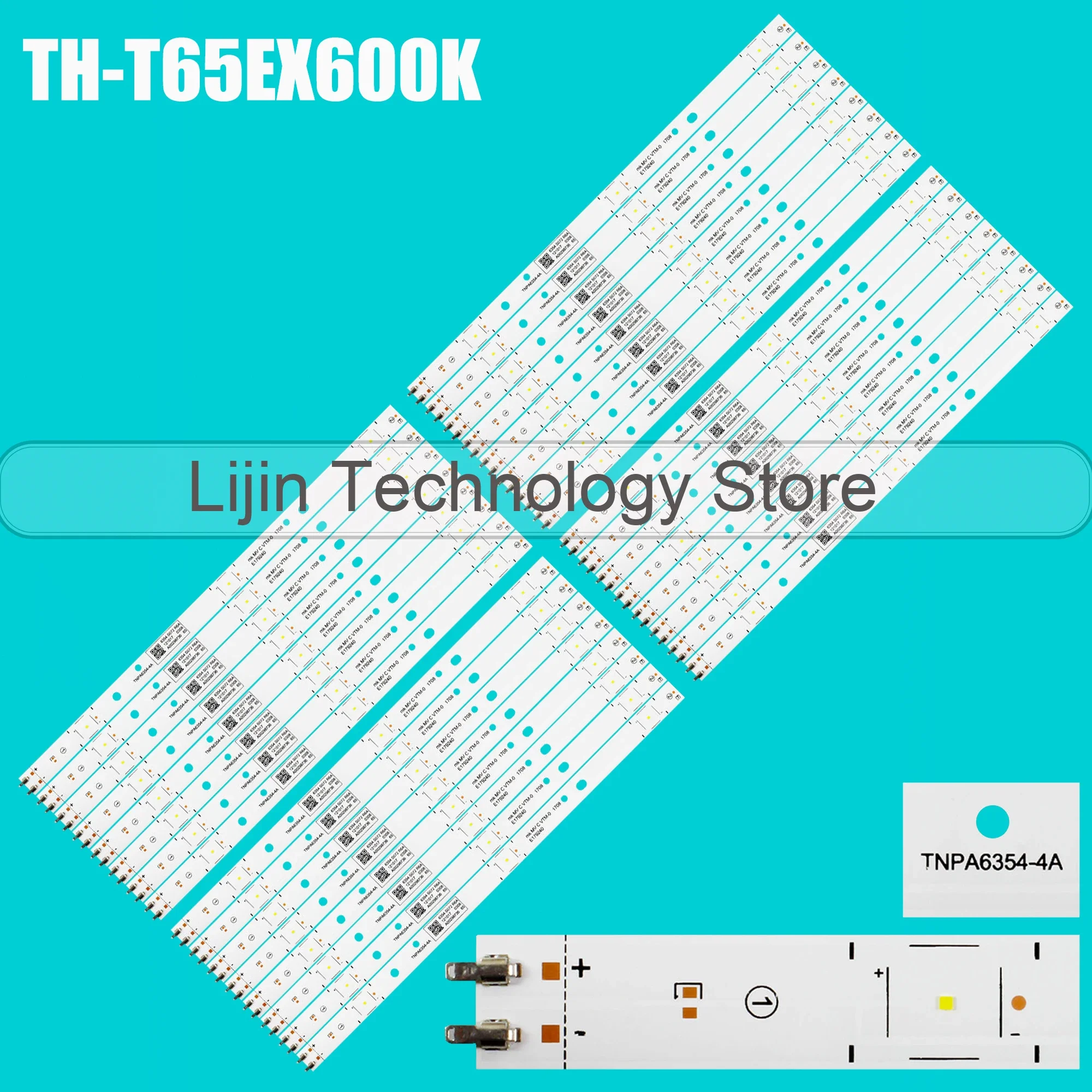 tira retroiluminacao led para tx65ex600e tx 65ex610e tx 65fxw654 tx 65fxn688 tx 65fxf687 tc 65fx600b th 65ex600w 01