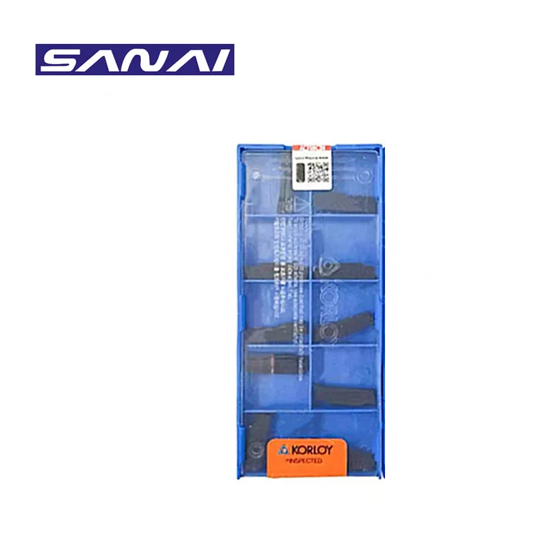 Sanai Cnc Carbide Insert Torno Ferramenta de Torneamento Usinagem de Aço de Ferro Ferramenta de Fresagem Mgmn600 m Nc3120 Aço Inoxidável