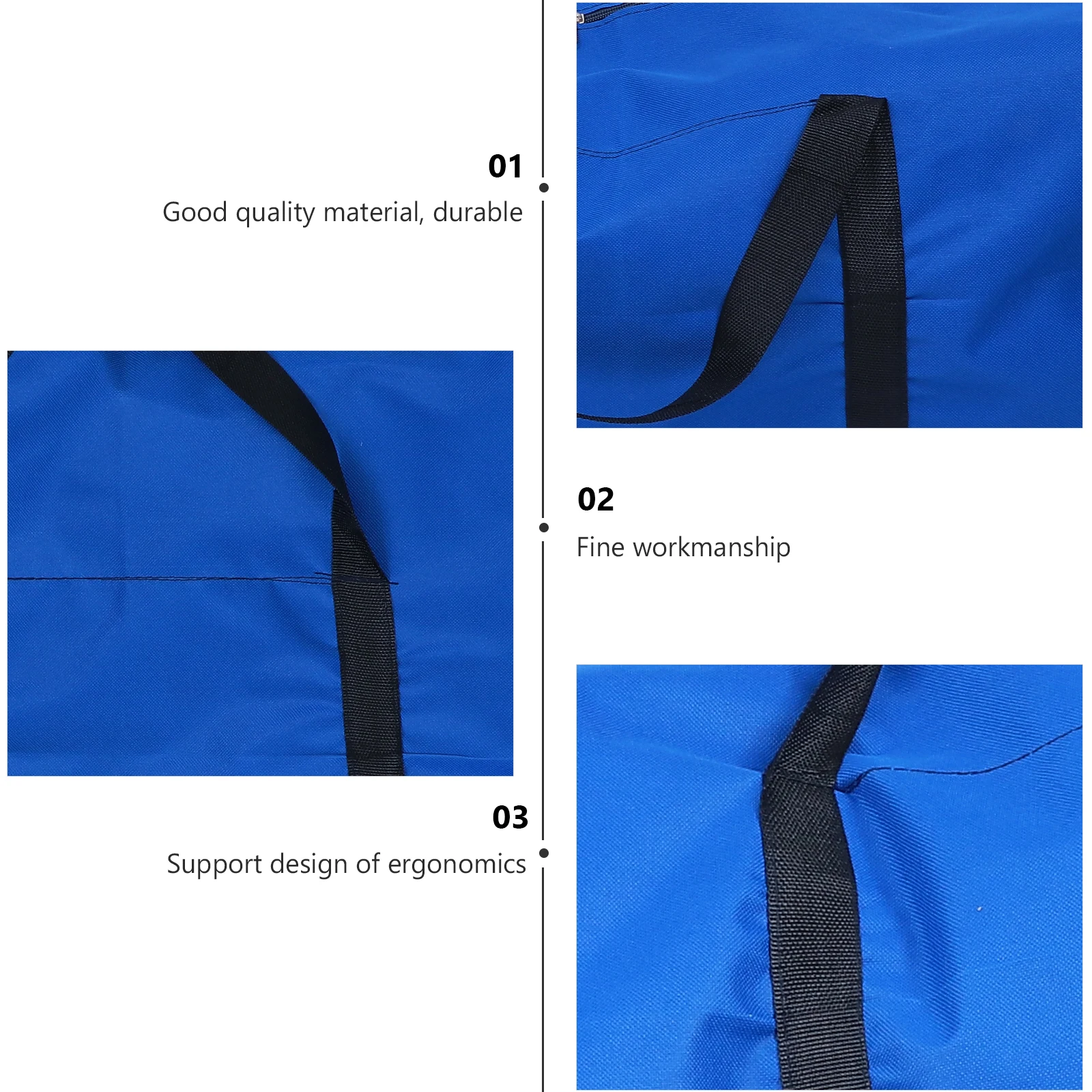 

Outdoor Multifunctional Storage Bag Oxford Cloth Antitear Thickened Inflatable Boat Kayak Organizer Carry Hand Shoulder Car