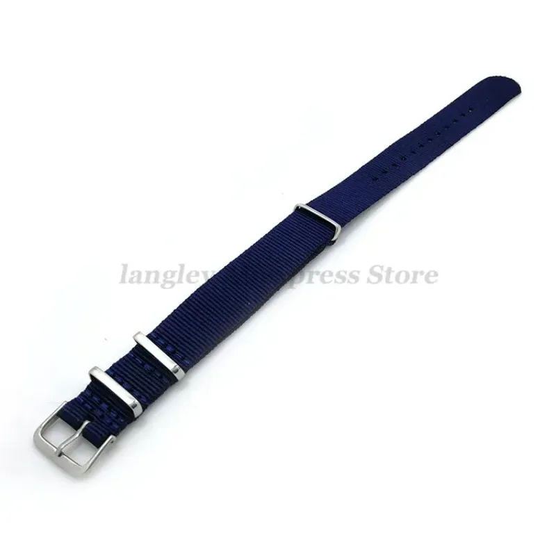 Weave Strap 12mm 14mm 16mm 18mm 20mm 22mm 24mm Sports Watch Strap Fabric Nylon Watch band Steel Buckle Belt Watch Bands