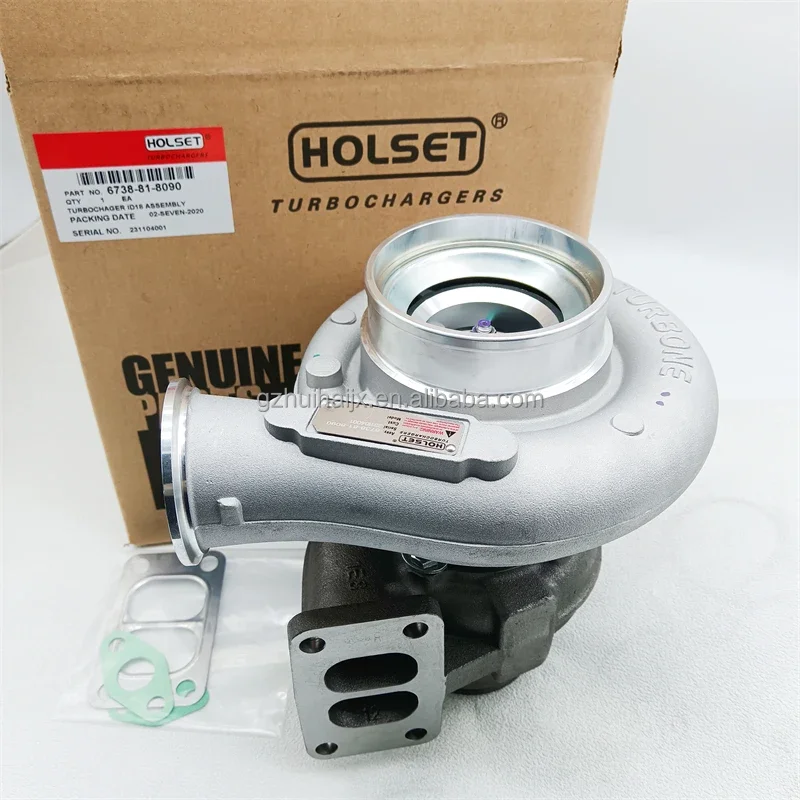 Original Quality Turbocharger 6738-81-8090 6738818090 6738-81-8091 For Komatsu Excavator PC200-7 PC200LC-7 PC200LC-7B