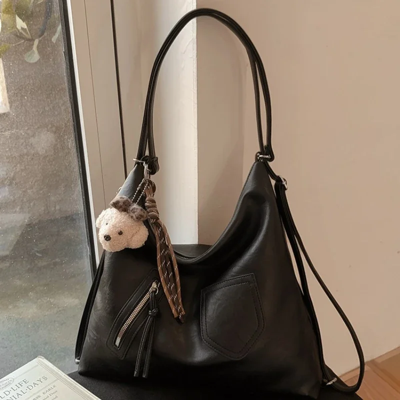 Bolsos elegantes para mujer, bolso cruzado de cuero, famoso diseñador, bandolera de hombro, Popular, clásico y resistente al agua