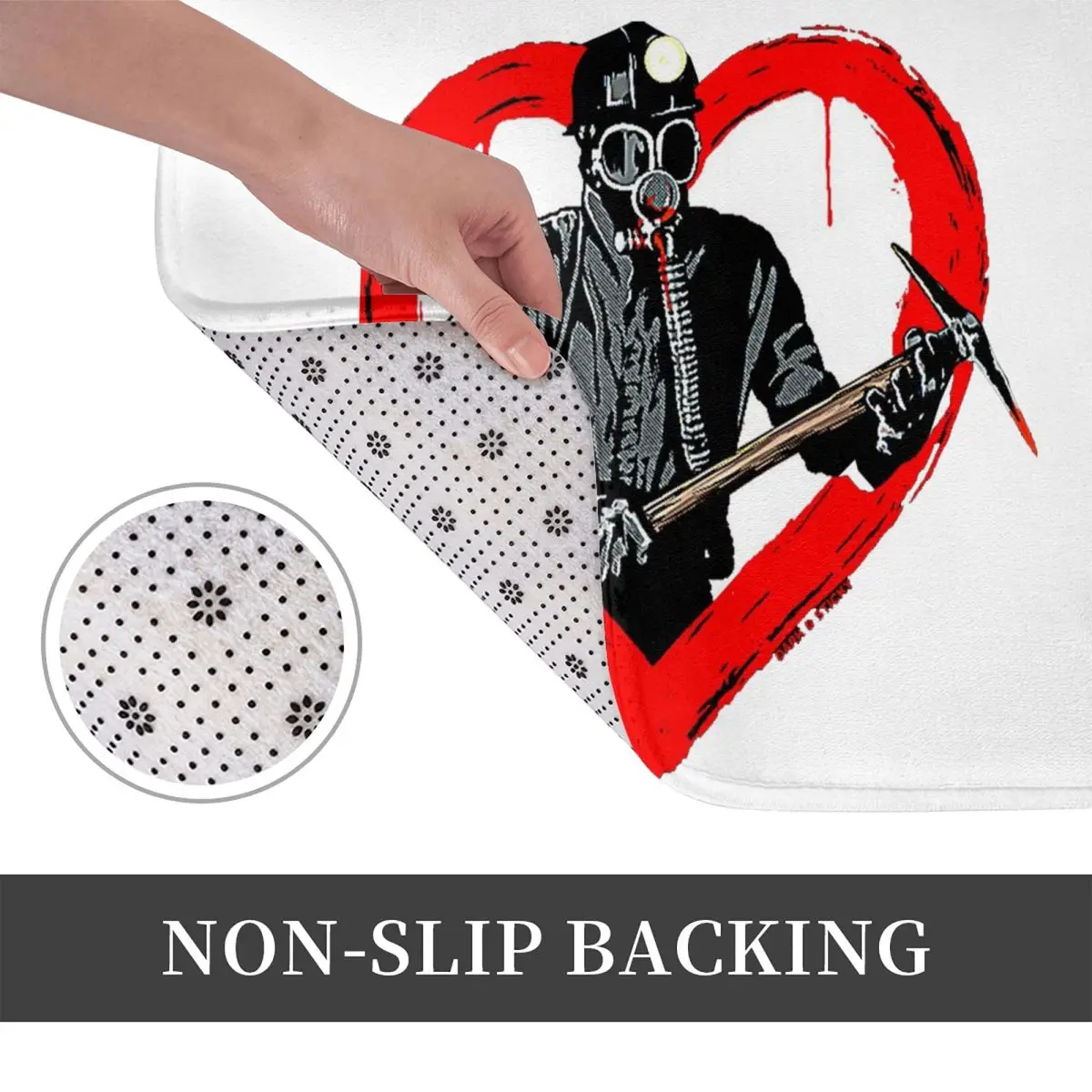 My Bloody Valentine Movie Killer Horror Non-slip Doormat Floor Mat Carpet Rug for Kitchen Entrance Home Living room Footpad Mats