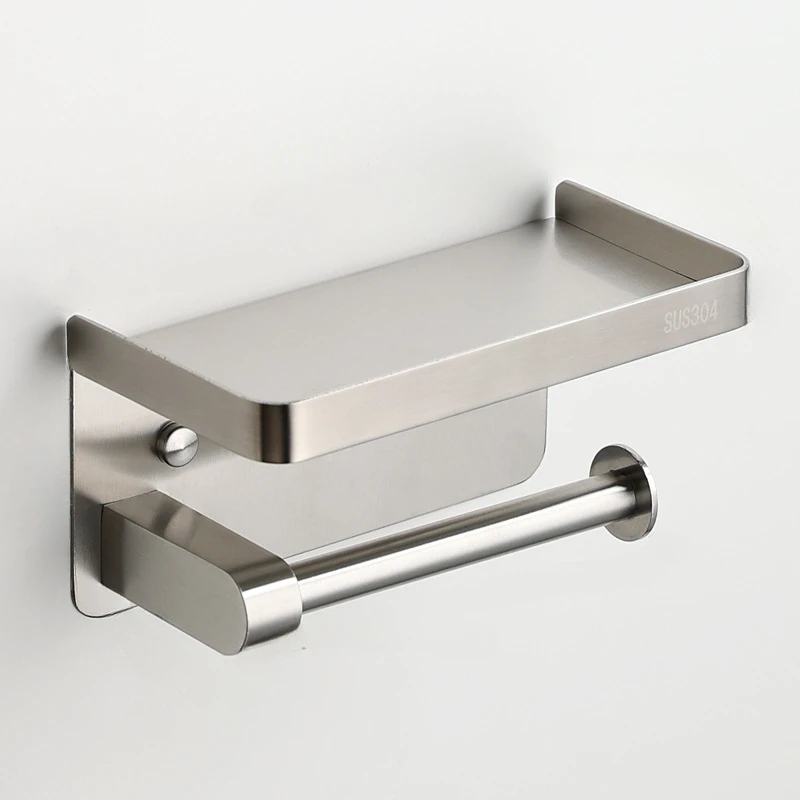 Stainless steel tissue holder for bathroom accessories