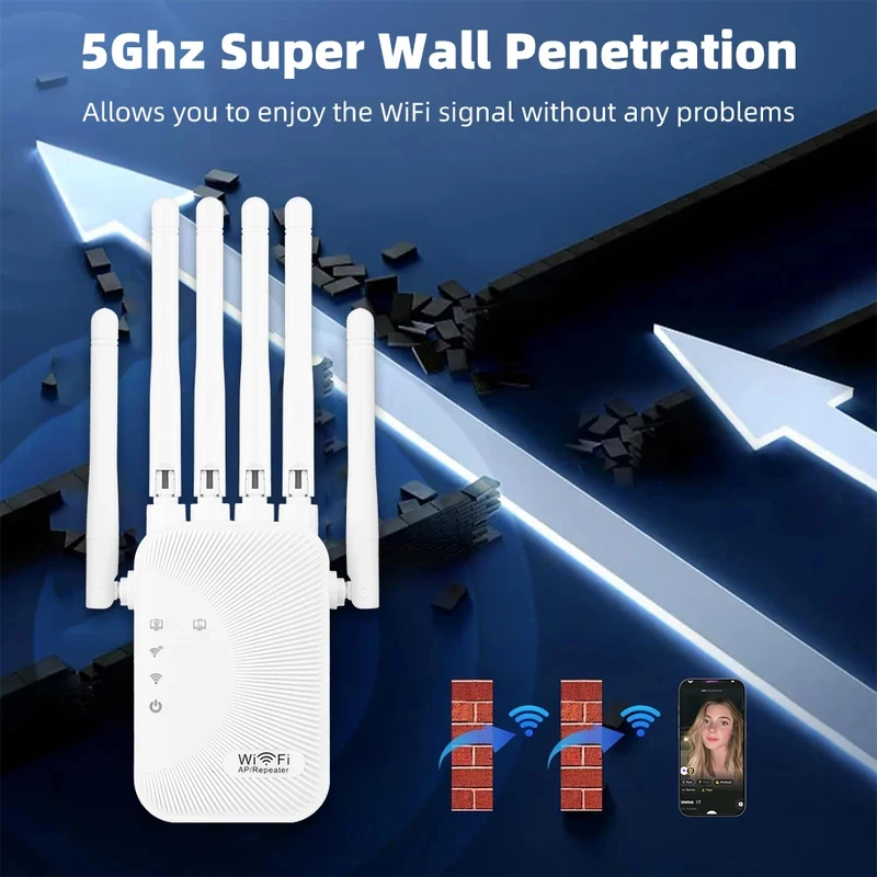 amplificador-de-sinal-de-rede-wifi-para-casa-instalacao-facil-repetidor-dual-band-5g-dispositivo-extensor-sem-fio-confiavel-de-1200m