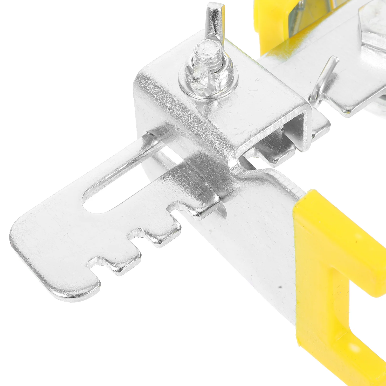 Tile Positioning Leveler Yellow Practical Tile Correction Leveler Portable Household Tool for Crack-Free Flat Surface and