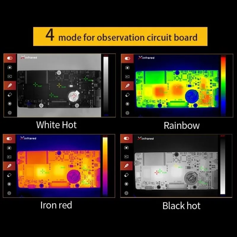 InfiRay Xinfrared T3S T3PRO Mobile Phone Infrared Thermal Camera Outdoor Hunting Night Vision Thermal Imager for Android Type-C