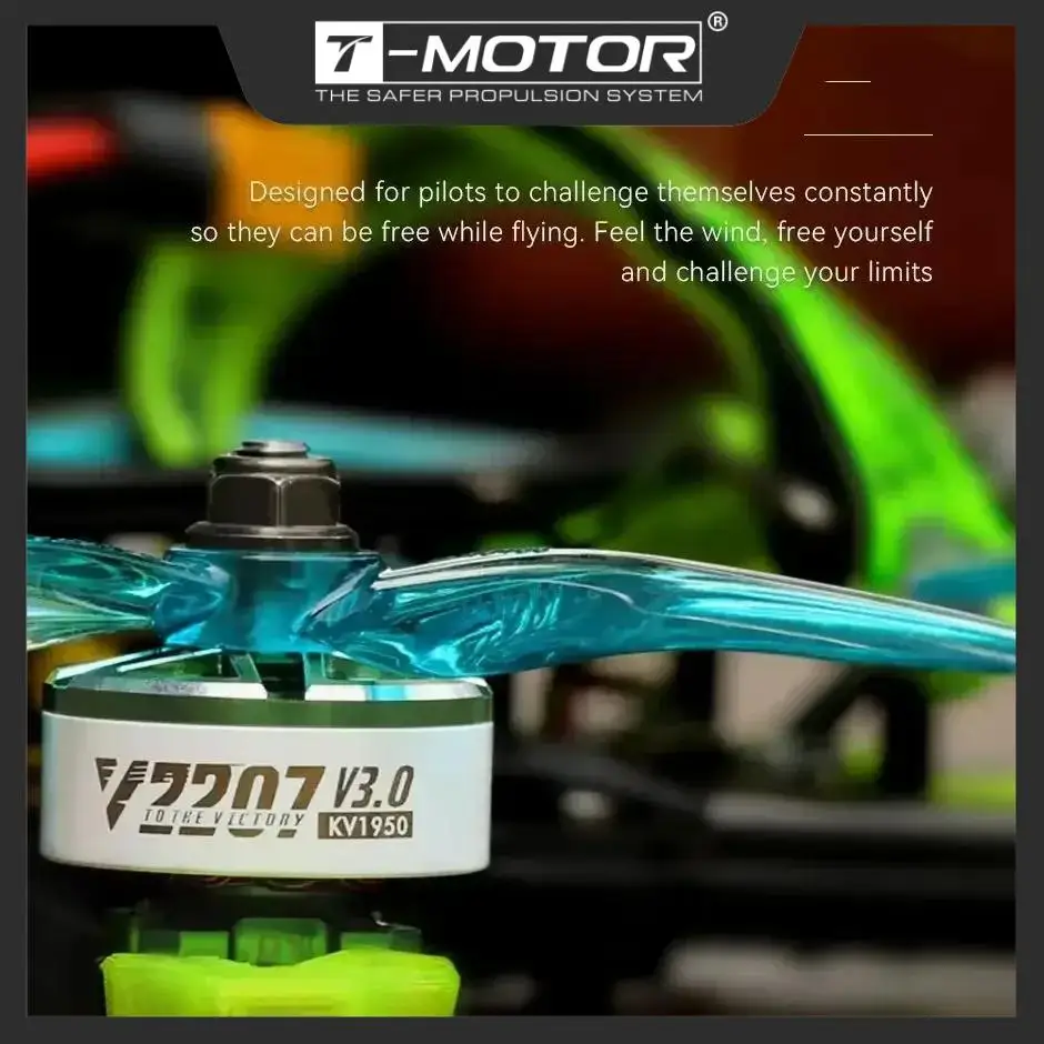 

T-MOTOR Brushless Motor Drones DIY Parts T-HOBBY V2207 V3.0 5"Freestyle Racing Drone Motor 4-6S KV1750 Brushless Motor For FPV