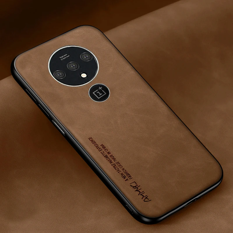 Simple pattern 1+ Silicone Soft TPU bumper Case For Oneplus 7T 8 8T Pro leather Case For One plus 7T 8 8T Pro Case