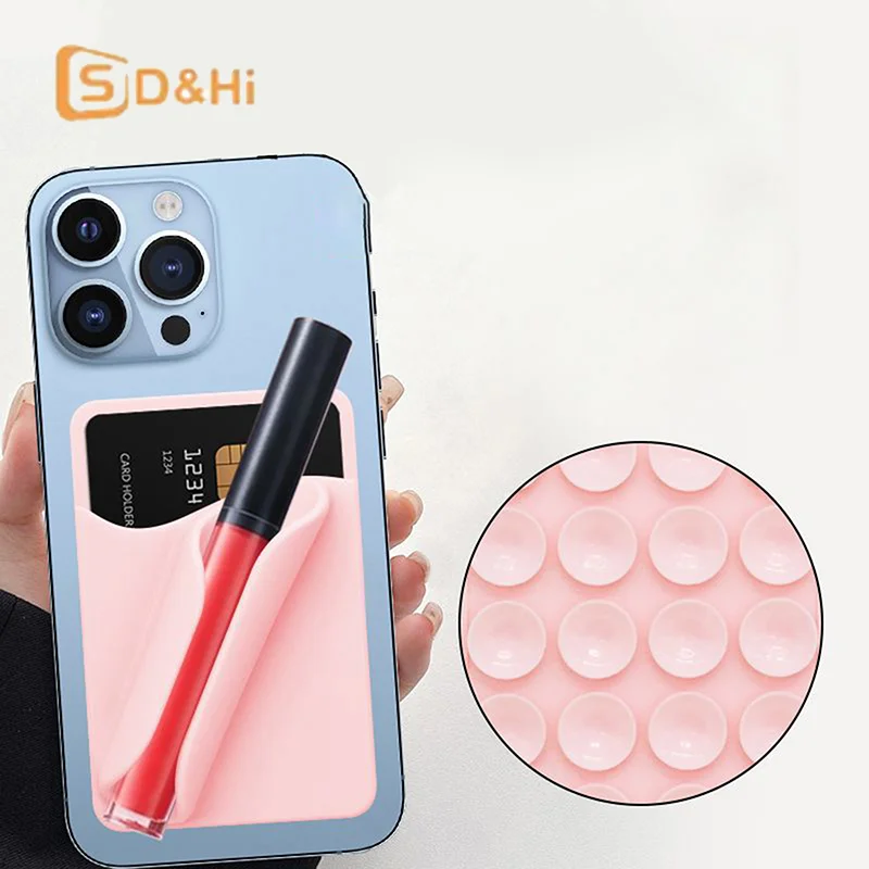 

Mobile Phone Case Lipstick Storage Lip Glaze Mobile Phone Holder Card Portable Lipstick Lip Glaze Holder Paste Storage