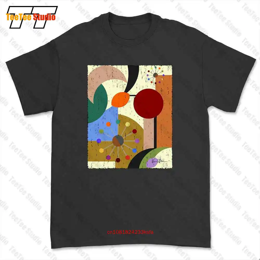 Kandinsky Style Multicolored Bauhaus T-shirt Tee MB5T