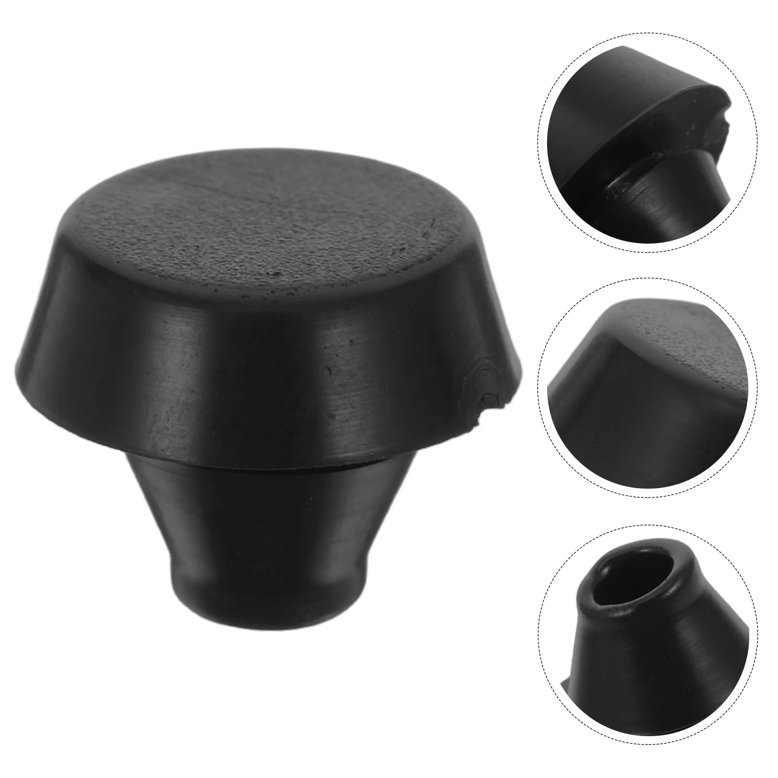 

20pcs Rubber Bumper Guards Elevator Door Protection Hole Sealing Stopper Leak-Proof Industrial Rubber Plugs Durable Water Leak