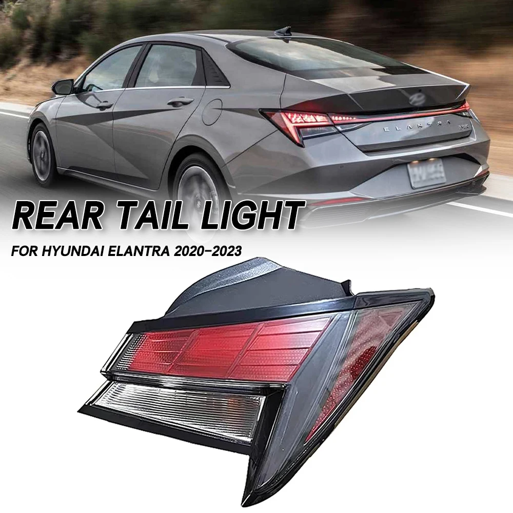 

Left/Right Side Car Tail light Rear Bumper Light Stop Brake Lamp Turn Signal Warning For Hyundai Elantra 2021 2022