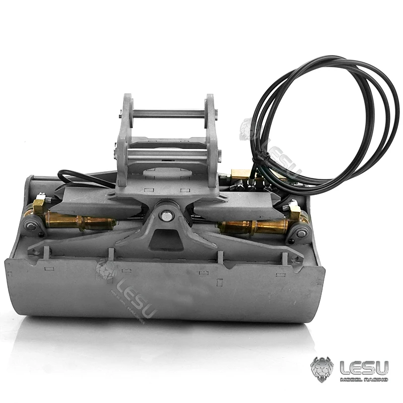 Attachment 1/14 LESU Excavator Engineering C374 Quick Release Bucket Hydraulic Metal Tipper