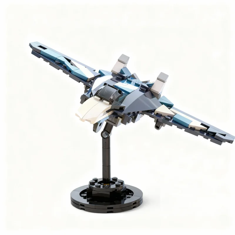 144pcs MOC SU-57 - Alt Creator Creator 3-in-1 Model Building Blocks Toy Construction Christmas Gift Creative Education Assemble