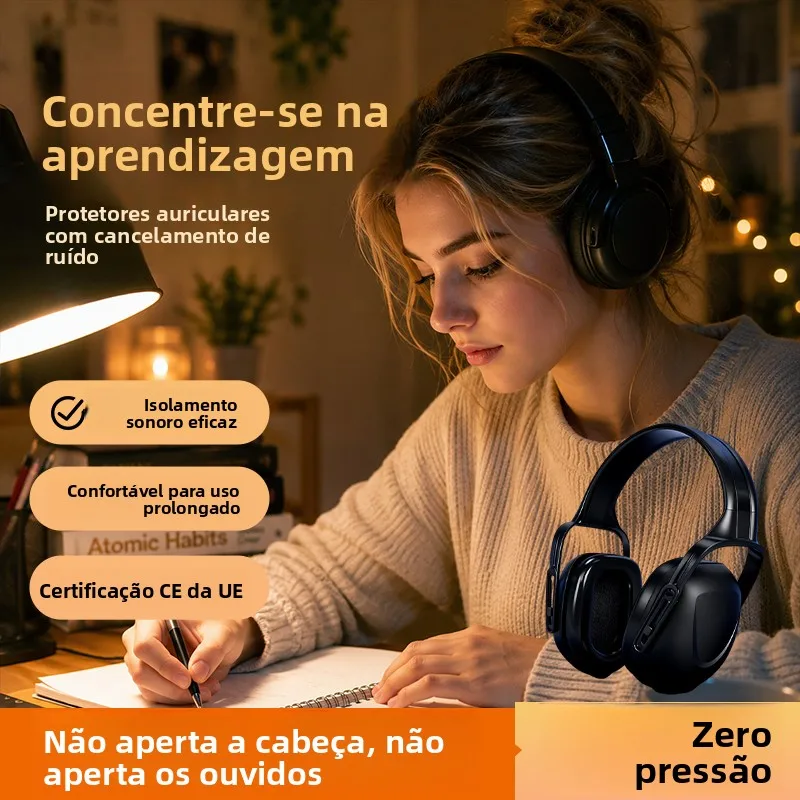 超静音ノイズリダクションイヤーマフ、睡眠用、学習用、飛行機の騒音対策に特化、女性用イヤープラグ